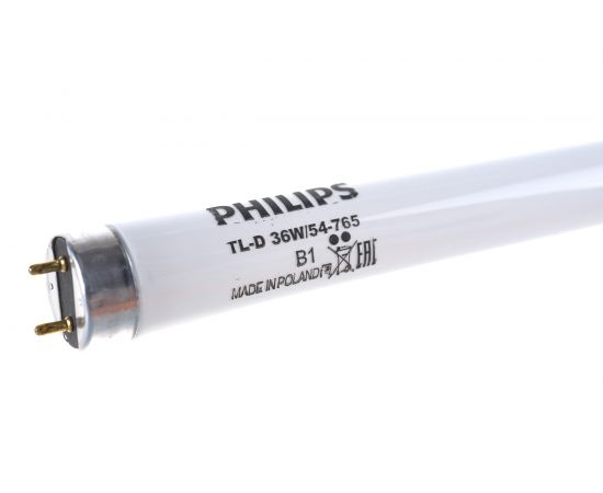 Люминесцентная лампа PHILIPS TL-D 36W/54-765 36Вт T8 6200К G13 928048505451 – изображение 3