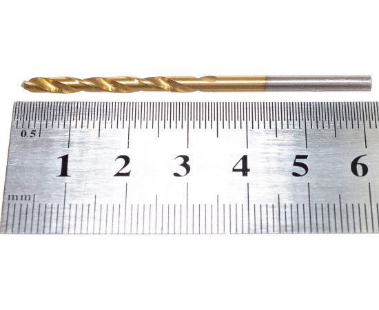 Сверло (10 шт; 3 мм; HSS) по металлу Fit 34130 – изображение 4