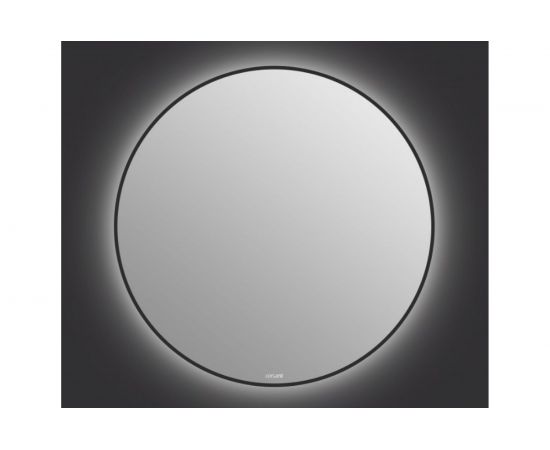 Зеркало Cersanit ECLIPSE smart 100x100 с подсветкой, круглое, черная рамка 64149 – изображение 5