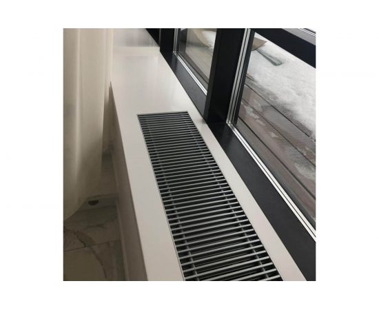 Встраиваемый внутрипольный конвектор TECHNO Power с решеткой KVZ 150-65-1200 RH07000031 – изображение 8