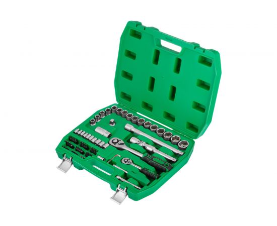 Набор инструментов INTERTOOL 72ед., 1/2"" и 1/4"", Cr-V ET-6072SP – изображение 10