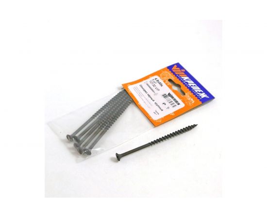 Саморез VIPкрепеж черный 5 шт 10130 VIP 