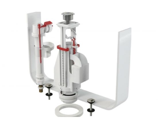 Арматура для бачка Alca Plast сливная/наливная, нижнее подключение 023-4524 