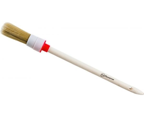 Круглая кисть в пластмассовой оправке Политех № 2 20 мм. 1511020 