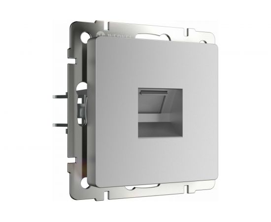 Розетка WERKEL Ethernet RJ-45 (серебряный) W1181006 
