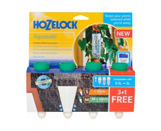 Керамические поливочные конусы Hozelock 2717 для вазонов 30-40 см, 4 шт. 27173600 