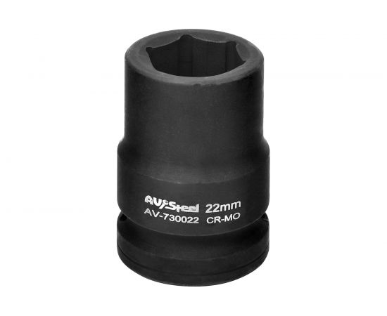 Головка ударная шестигранная (22 мм; 3/4DR) AV Steel AV-730022 
