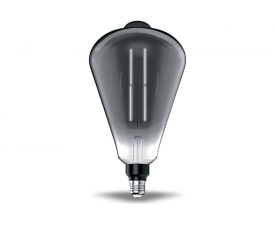 Лампа LED Gauss Vintage Filament Straight ST164 6W E27 164х297mm Gray 330lm 4000K 1/6 157802205 