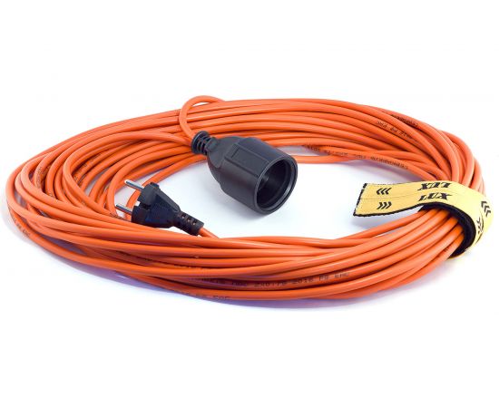 Силовой удлинитель б/катушки LUX УС1-0-50 4606400605348, 50м, 1 розетка 