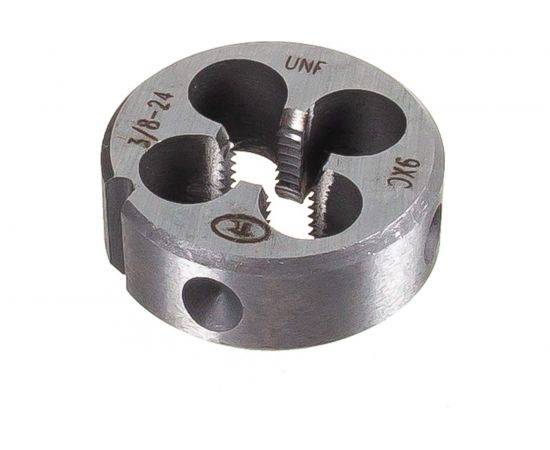 Дюймовая плашка ТехноСталь 3/8-24 UNF 60 9ХС t254062:144 – изображение 2