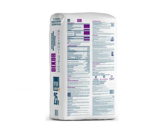 Декоративная штукатурка Bergauf Dekor (короед; 25 кг) 7453 – изображение 2