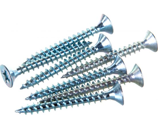 Универсальный шуруп с потайной головкой ЕВРОПАРТНЕР Zn 6х50 16шт. 14 1160 7 – изображение 2