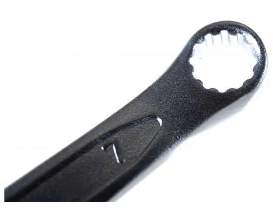 Комбинированный ключ 7мм Chrome vanadium на держателе ЭВРИКА ER-53071 – изображение 2