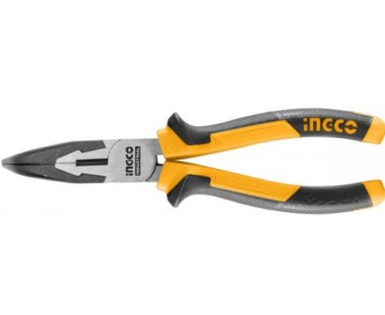 Изогнутые тонкогубцы INGCO 160мм INDUSTRIAL HBNP28168 – изображение 2