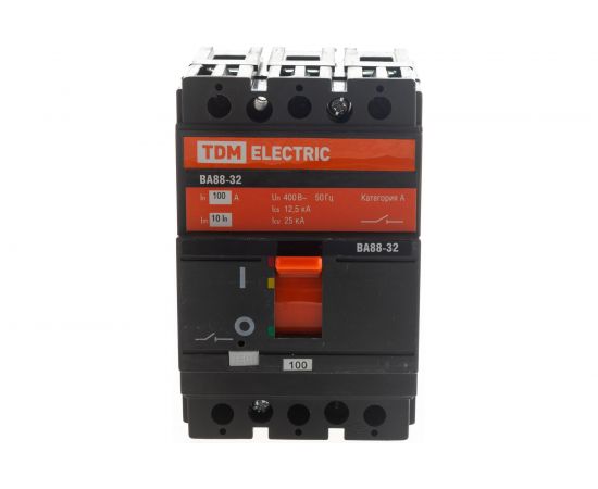 Автоматический выключатель TDM ВА88-32 3Р 100А 25кА SQ0707-0008 – изображение 2