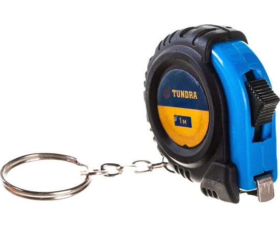 Рулетка TUNDRA-брелок обрезиненный корпус, 1 м х 6 мм 3295780 – изображение 2
