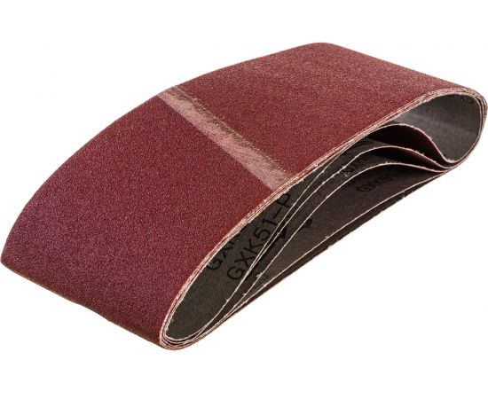 Лента шлифовальная бесконечная СТАНДАРТ на тканевой основе (5 шт; 100х610 мм; P120) для ЛШМ Зубр 35343-120 – изображение 2