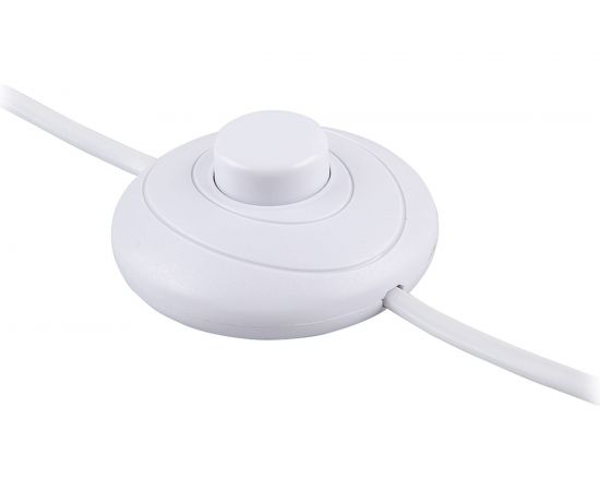 Сетевой шнур FERON с ножным выключателем белый, DM106, артикул 29844 – изображение 2