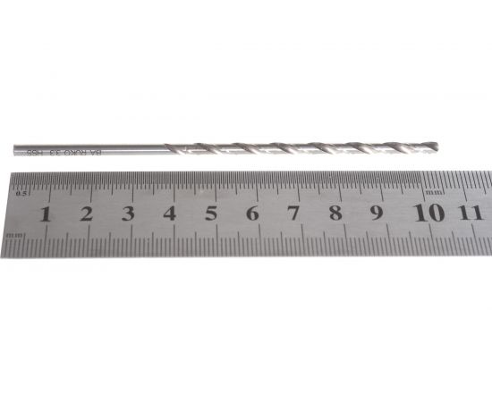 Сверло по металлу HSS-G DIN 340 (3.3х106/69 мм) RUKO 203033 – изображение 3