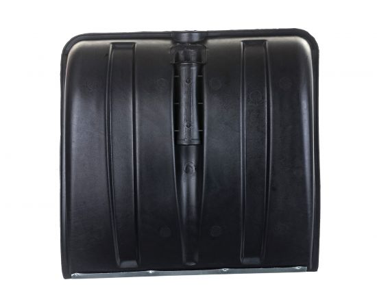 Пластмассовая снеговая лопата с оцинкованной планкой ON 380х365 мм, тулейка 32 мм 24-01-001 – изображение 3