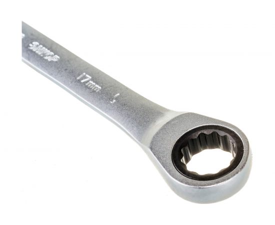 Комбинированный гаечный ключ с трещоткой 17х17мм 1/10/100 Энкор 26342 – изображение 3