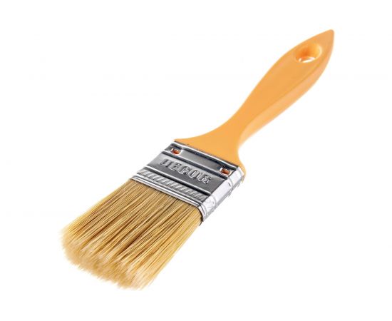 Кисть DECOR Неделька Среда 40х12 мм, светлая смешанная щетина, пласт. ручка 126025 – изображение 3