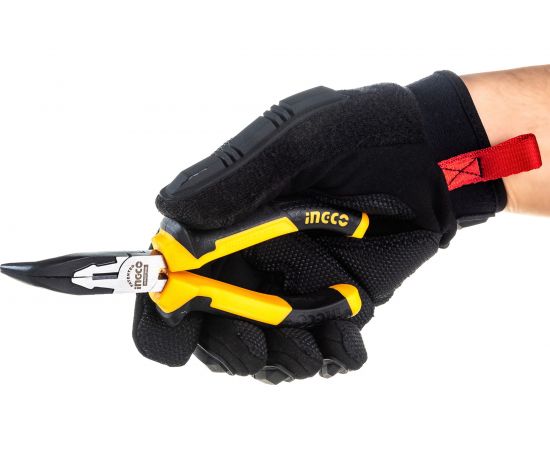 Изогнутые тонкогубцы INGCO 160мм INDUSTRIAL HBNP28168 – изображение 3