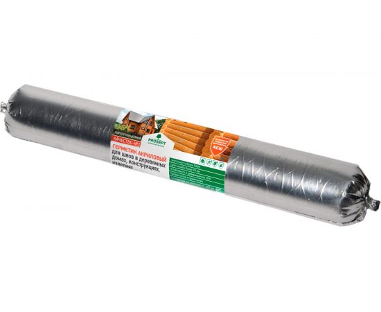 Акриловый герметик для деревянных домов, конструкций, изделий PROSEPT Теплый шов, цвет орех 024-06 о – изображение 3