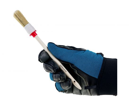 Круглая кисть в пластмассовой оправке Политех № 2 20 мм. 1511020 – изображение 4