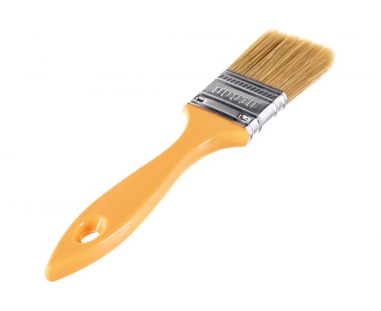 Кисть DECOR Неделька Среда 40х12 мм, светлая смешанная щетина, пласт. ручка 126025 – изображение 4