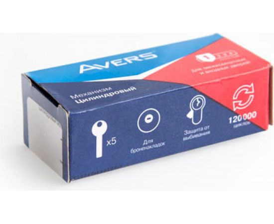 Цилиндровый механизм Avers GM-80 35/45C -C-CR 26784 – изображение 4