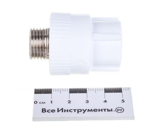 Муфта КРОСС PPRC комбинированная, 20х1/2 НР 62728 – изображение 4