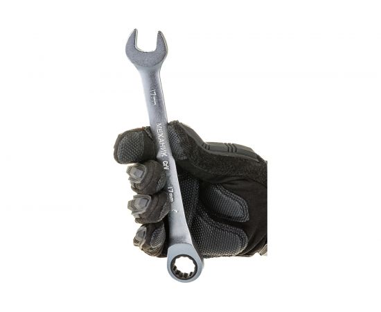 Комбинированный гаечный ключ с трещоткой 17х17мм 1/10/100 Энкор 26342 – изображение 5