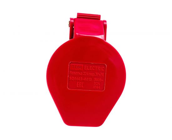 Переносная розетка 224 3Р+РЕ 32А 380В IP44 TDM SQ0603-0013 – изображение 5