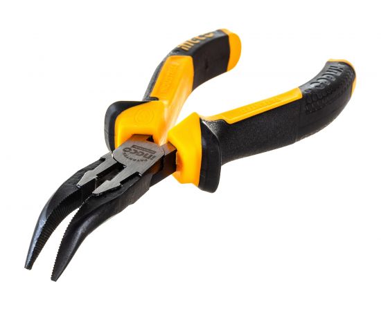 Изогнутые тонкогубцы INGCO 160мм INDUSTRIAL HBNP28168 – изображение 5