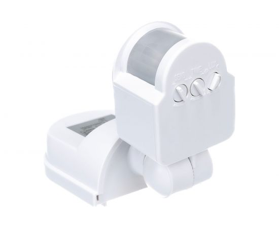 Детектор движения IEK ДД 008 1100Вт, угол обз., 180град., дальн. 12м, IP44, бел. LDD10-008-1100-001 – изображение 6