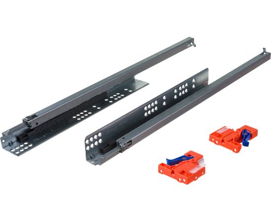 Направляющая скрытого монтажа Lemax prof частичное выдвижение, с регул. планкой, 500 мм NS-PK-001-500 