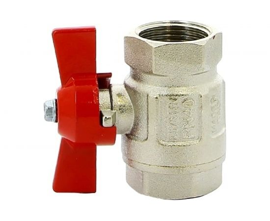 Шаровой кран ITAP муфтовый, полнопроходной, бабочка, 3/4 ART 092 ""IDEAL"" 