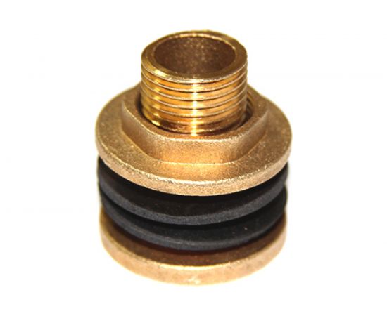 Сливной штуцер LEXLINE 1/2 латунь 525732 