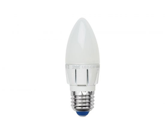 Светодиодная лампа Uniel LED-C37-6W/NW/E27/FR/DIM ALP01WH 8689 