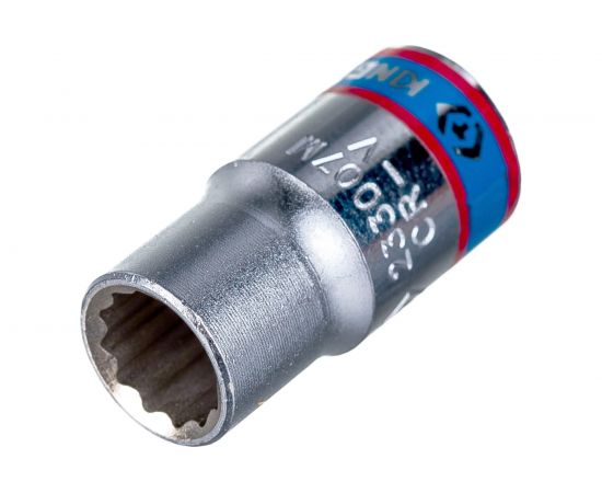 Торцевая стандартная двенадцатигранная головка 1/4"", 7мм KING TONY 233007M 