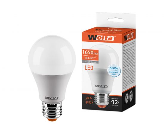 Лампа WOLTA LED 25W65BL20E27 