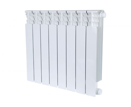 Биметаллический радиатор STOUT Space 500 нижнее правое подключение, 8 секций SRB-0320-050008 