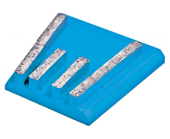 Франкфурт GFB 3 (40x8x5.5+3.5 мм; 80/60 мкм) для шлифования бетона Адель КК09815 