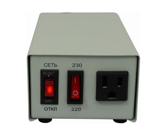 Автотрансформатор Штиль 0,1 кВА, в сером корпусе АТ 230-220/120-0,1-50 