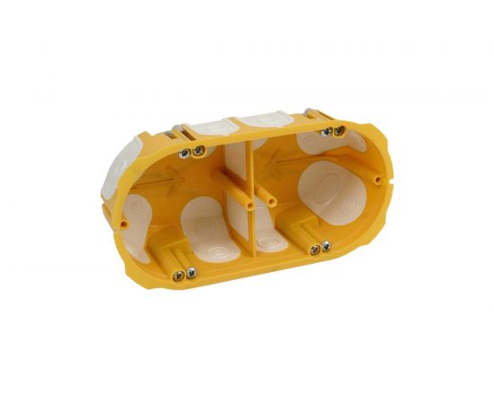 Установочная приборная (подрозетник) коробка KOPOS герметичная двухместная KPL 64-50 Electro 68x138х50 для пустотелых, гипсокартонных и деревянных стен IP30 KPL 64-50 / 2LD (NA) 