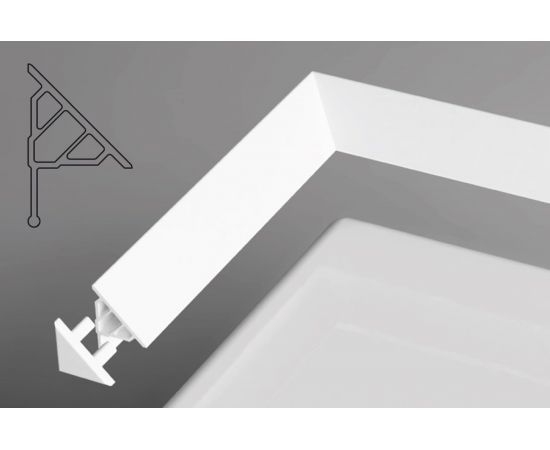Универсальная декоративная планка Ravak 10/1100 белая XB451100001 00000025868 – изображение 2