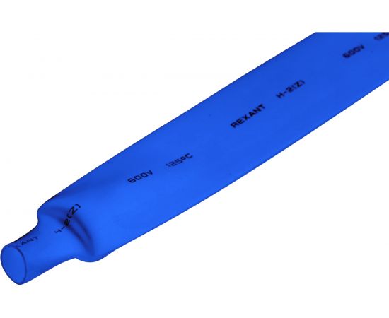 Термоусадка REXANT 20.0/10.0 мм, 1м, синяя 22-0006 – изображение 2