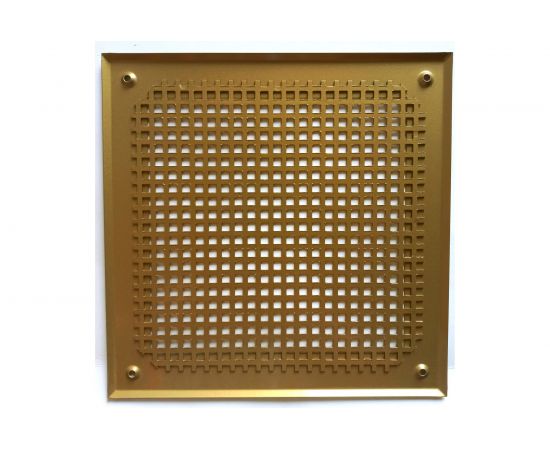 Вентиляционная решетка металлическая на саморезах 200x200 мм ООО Вентмаркет VRQ00202S – изображение 2