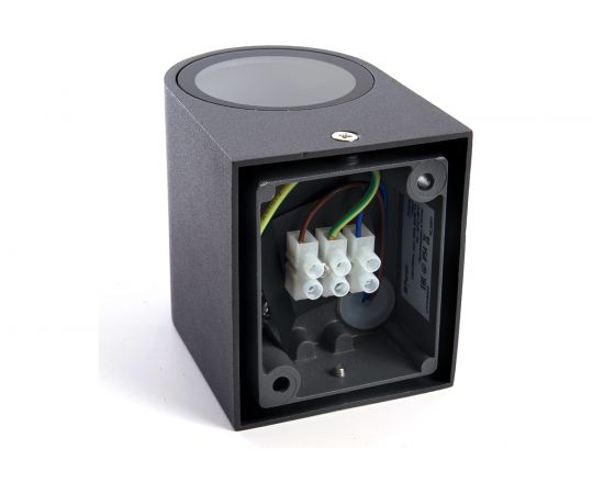 Садово-парковый светильник FERON DH014 230V без лампы GU10, 81*92*92 черный 11866 – изображение 2